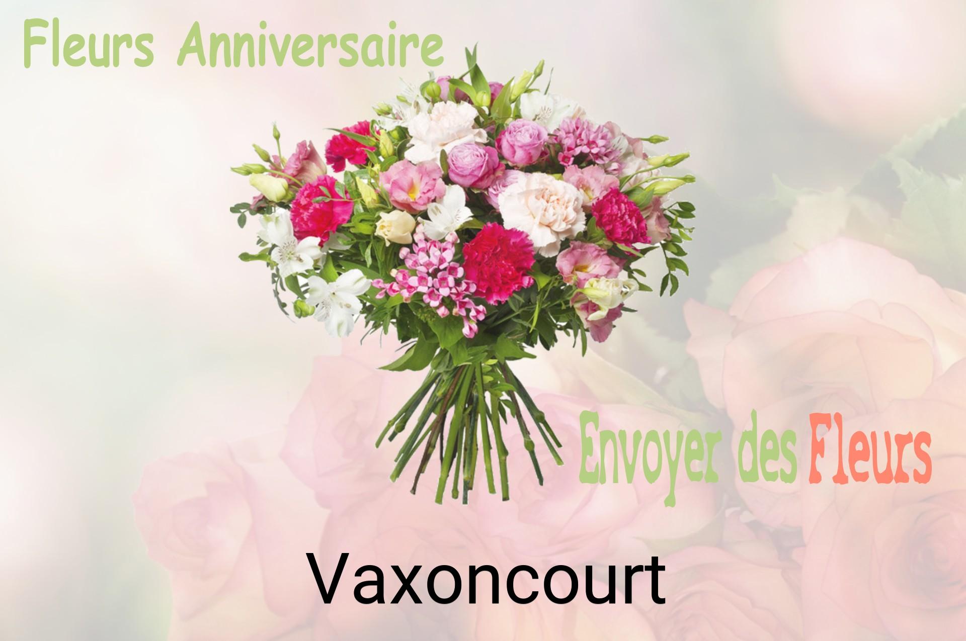 Bouquet de fleurs d’anniversaire livré à Vaxoncourt